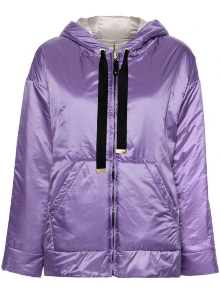 Kaksipuoleinen takki Max Mara violetti