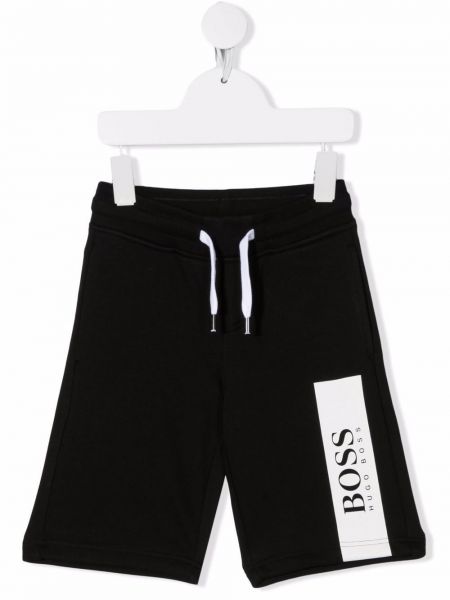 Trykt shorts for jenter Boss Kidswear svart