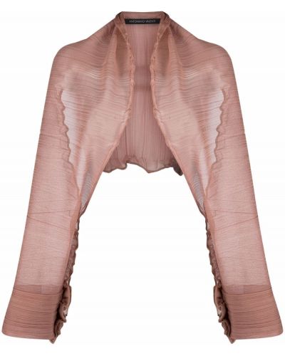 Укороченная куртка Antonino Valenti, розовая