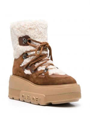 Fleece ankle boots Casadei