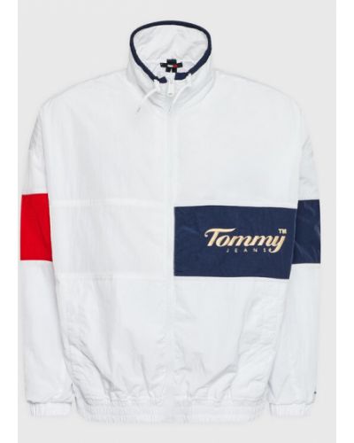 Tommy Jeans Curve Átmeneti kabát Archive Statement DW0DW13871 Fehér Regular Fit