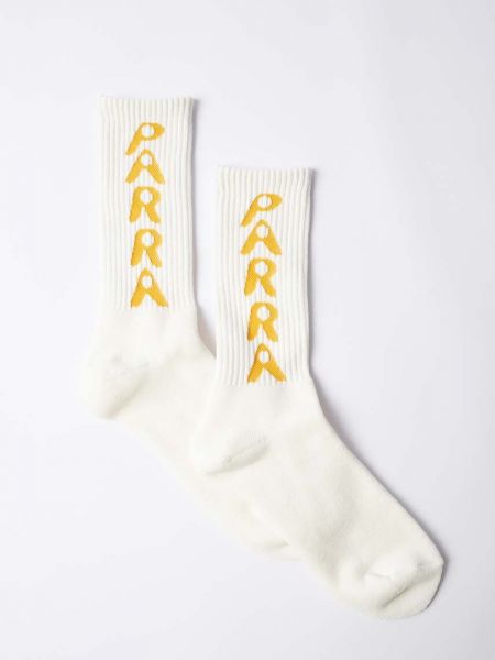 Κάλτσες By Parra λευκό