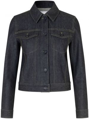 Bavlnená džínsová bunda Cecilie Bahnsen modrá