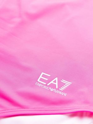 Stroj kąpielowy jednoczęściowy z nadrukiem Ea7 Emporio Armani różowy