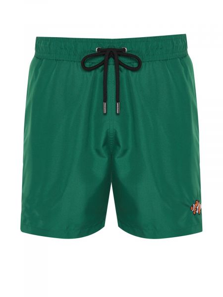 Kratke hlače s vezom Trendyol zelena