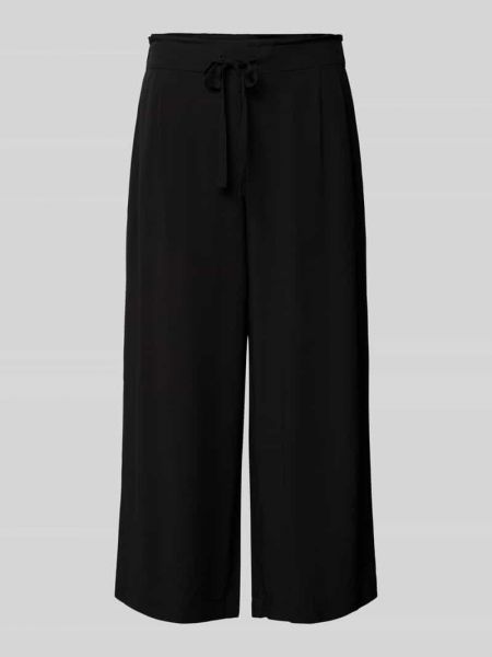 Spodnie z wiskozy Christian Berg Woman czarne