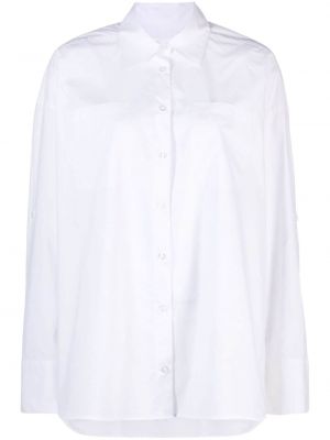 Camicia ricamata Remain bianco