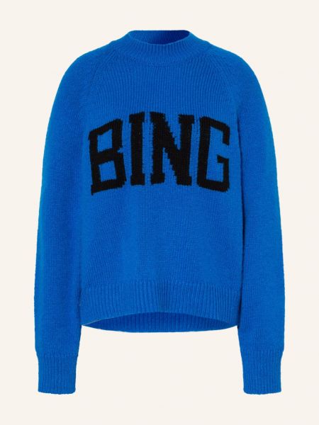 Sweter Anine Bing niebieski