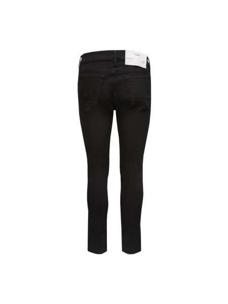 Skinny jeans Frame schwarz