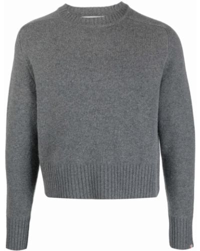 Jersey de cachemir de punto de tela jersey Extreme Cashmere gris