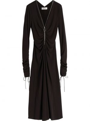 Zip dress Victoria Beckham svart