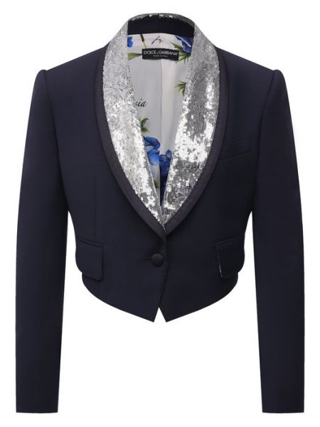 Пиджак Dolce & Gabbana синий