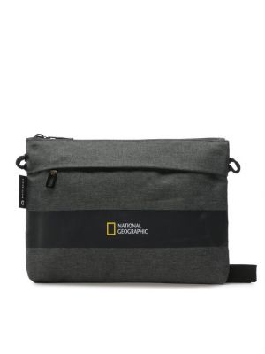 Crossbody táska National Geographic szürke