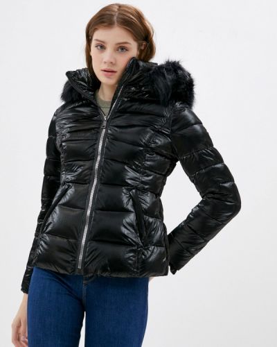 Утепленная куртка B.style, черная
