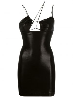 Κοκτέιλ φόρεμα Nensi Dojaka μαύρο