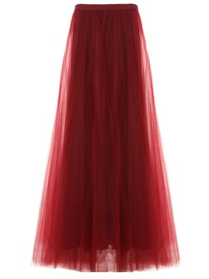 Длинная юбка Rhea Costa - Бордовый