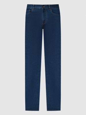 Прямі джинси Canali сині
