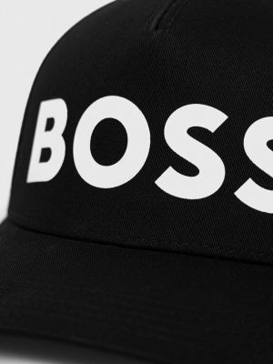 Șapcă din bumbac Boss