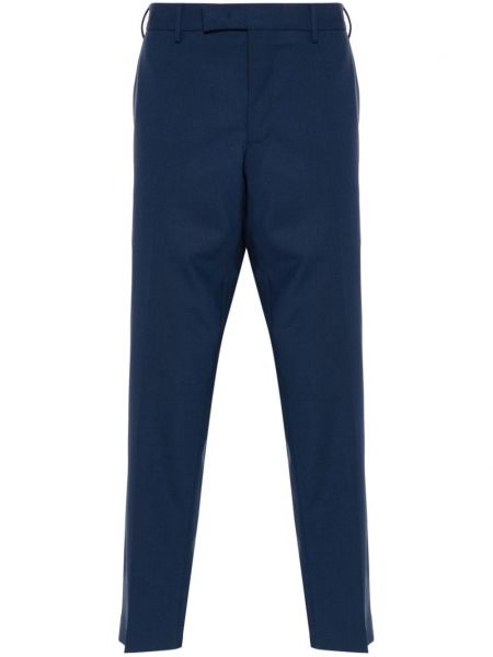 Pantalon chino en laine Pt Torino bleu