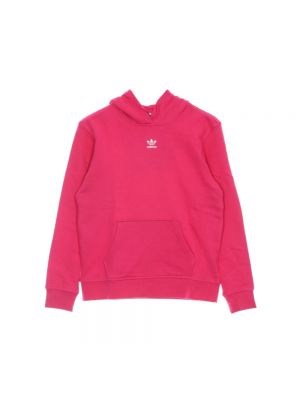 Bluza z kapturem Adidas różowa