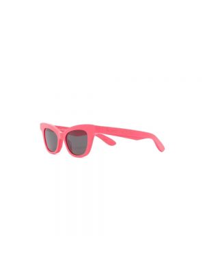 Okulary przeciwsłoneczne Alexander Mcqueen różowe