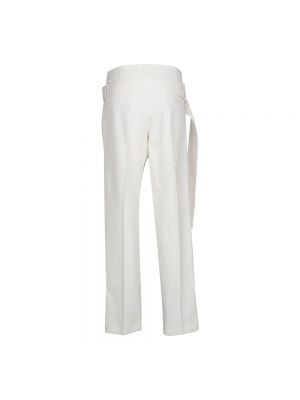 Pantalones chinos oversized Victoria Beckham blanco