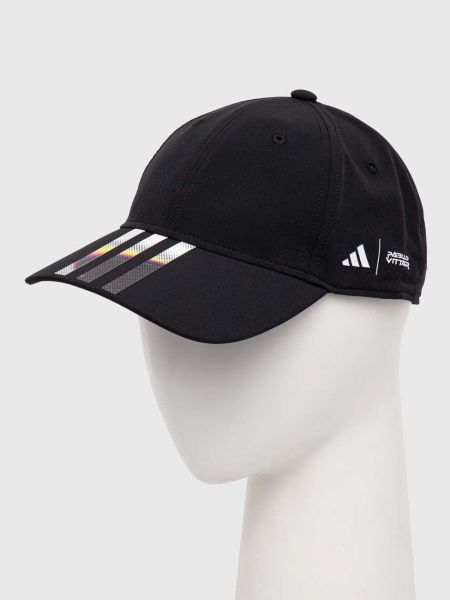 Czapka z daszkiem Adidas czarna