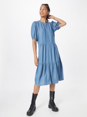Košeľové šaty Soyaconcept modrá