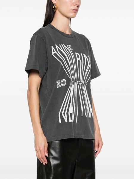 T-shirt Anine Bing grau
