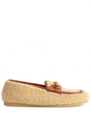Woll loafer Gucci beige
