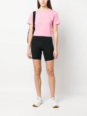 T-shirt mit print Ea7 Emporio Armani pink