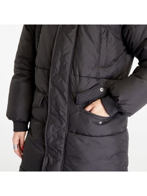 Oversized bunda s kožíškem Urban Classics černá