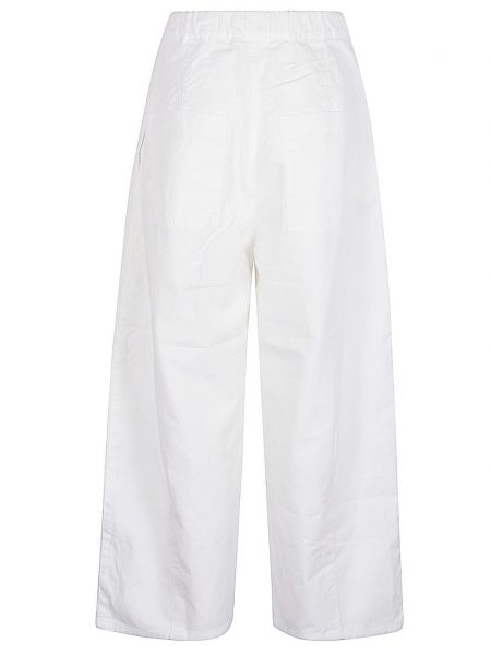 Pantaloni di cotone Sarahwear bianco