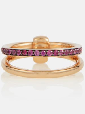 Prsteň z ružového zlata Pomellato