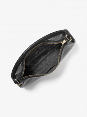 Большая сумка на плечо Cora из шагреневой кожи Michael Kors черный