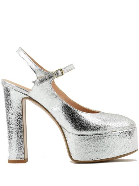 Pantofi cu platformă Paul Warmer argintiu