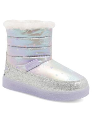 Členkové topánky Frozen strieborná