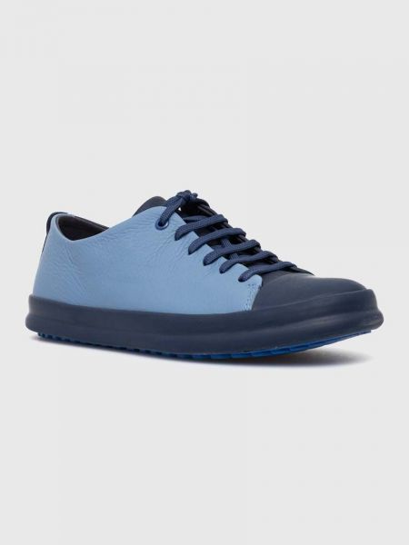 Pantofi din piele Camper albastru