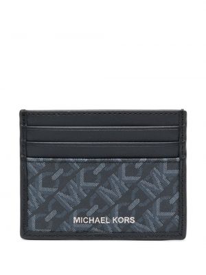 Geldbörse mit print Michael Kors blau