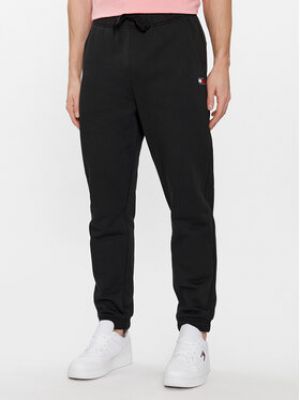 Sportovní kalhoty Tommy Jeans černé