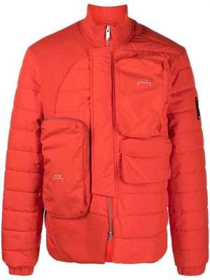 Péřová bunda na zip A-cold-wall* oranžová