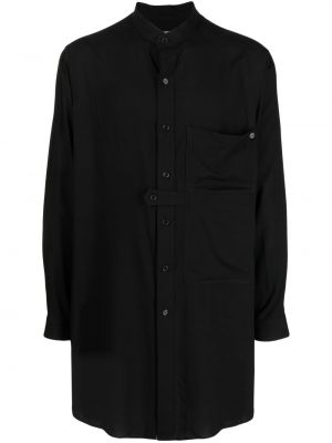 Dugačka košulja oversized Yohji Yamamoto crna