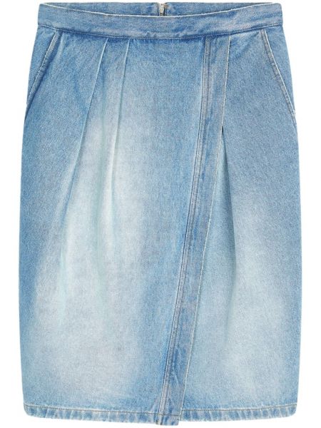 Denimnederdel Dries Van Noten blå