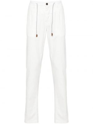 Pantalon chino Eleventy blanc