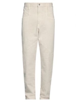 Jeans di cotone Isabel Marant beige