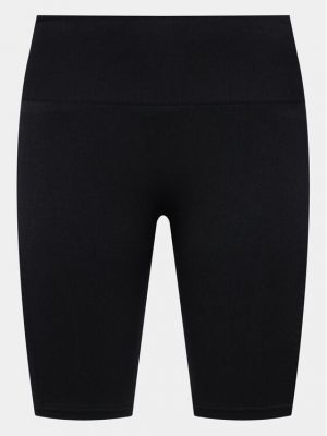 Priliehavé teplákové nohavice Athlecia čierna