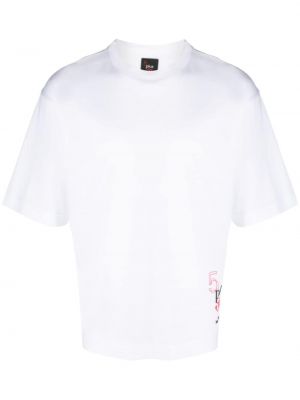 T-shirt con stampa Kiton bianco