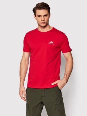 Majica Alpha Industries rdeča