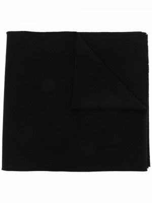Кашмирен вълнен шал бродиран Givenchy черно