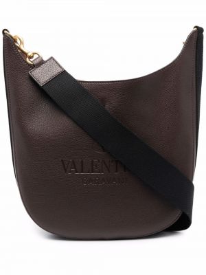 Чанта за ръка Valentino Garavani кафяво